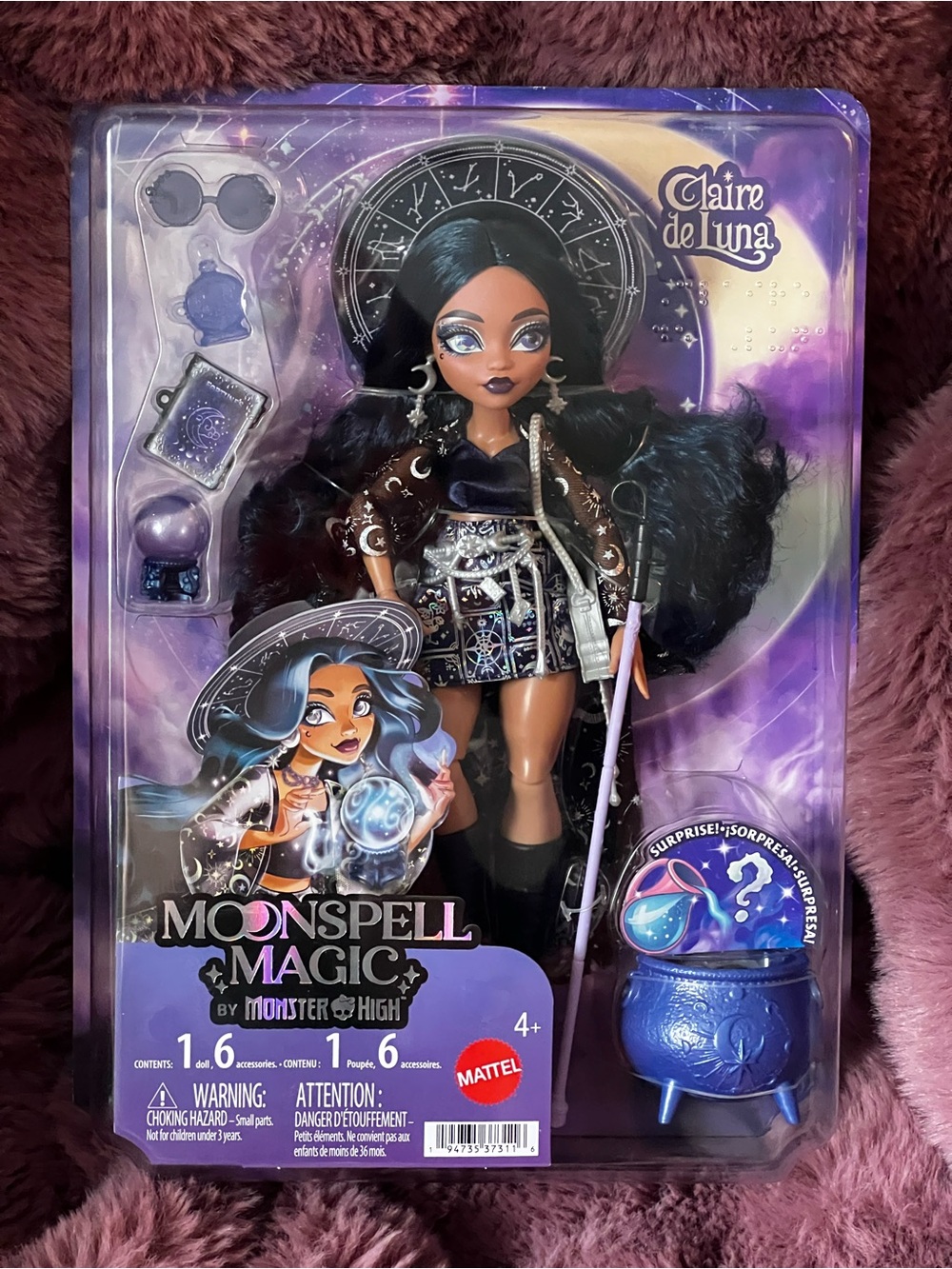 Monster High Claire de Luna Moonspell Magic Doll